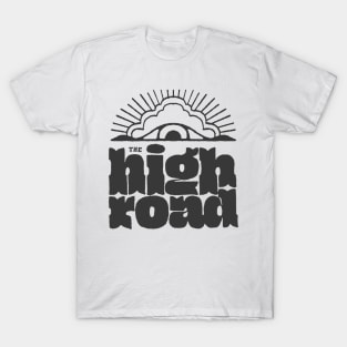 The High Road to a Retro 1970s State of Mind: Third Eye and Peaceful Vibes T-Shirt